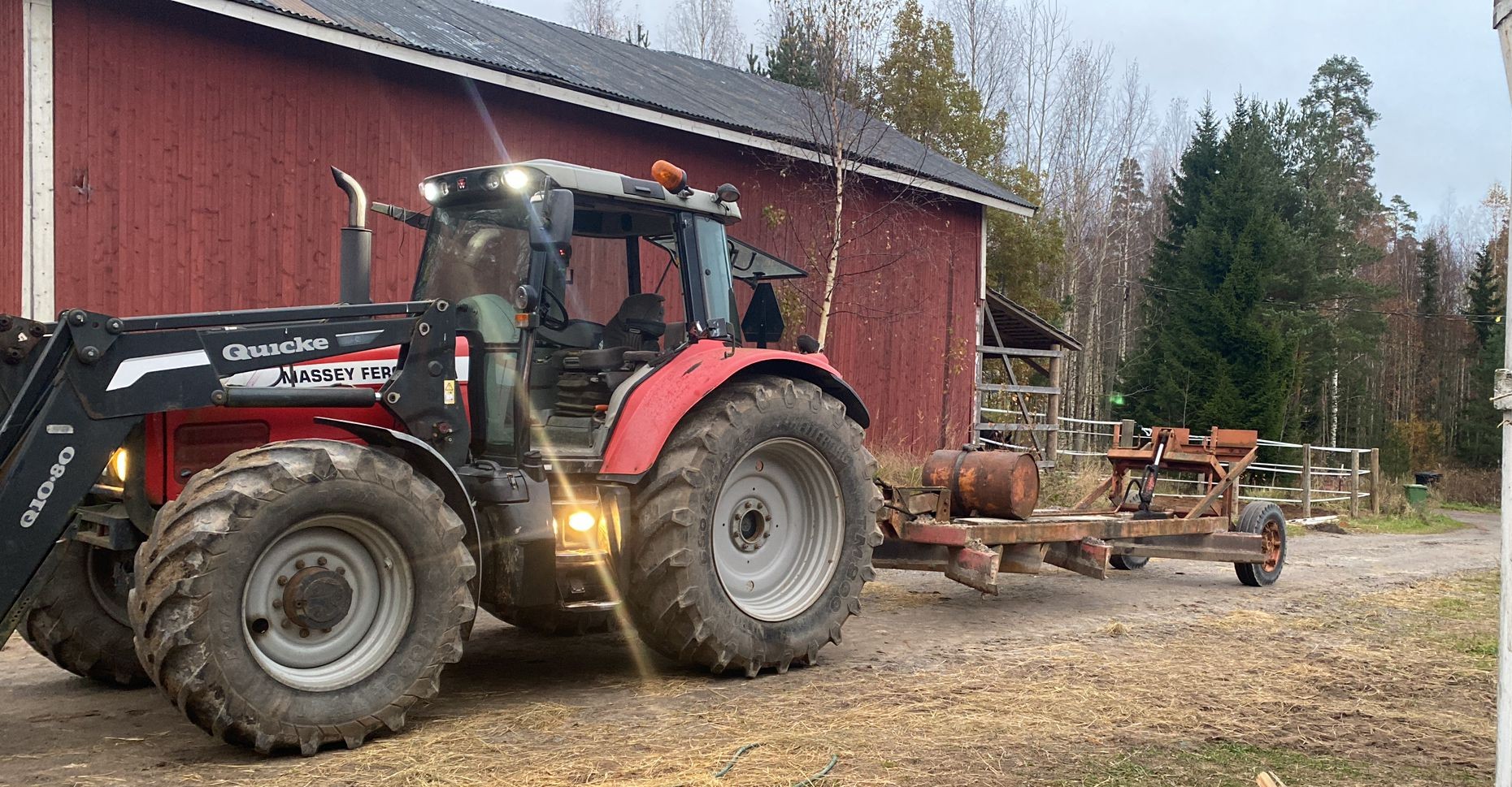 Traktoriurakointia 1